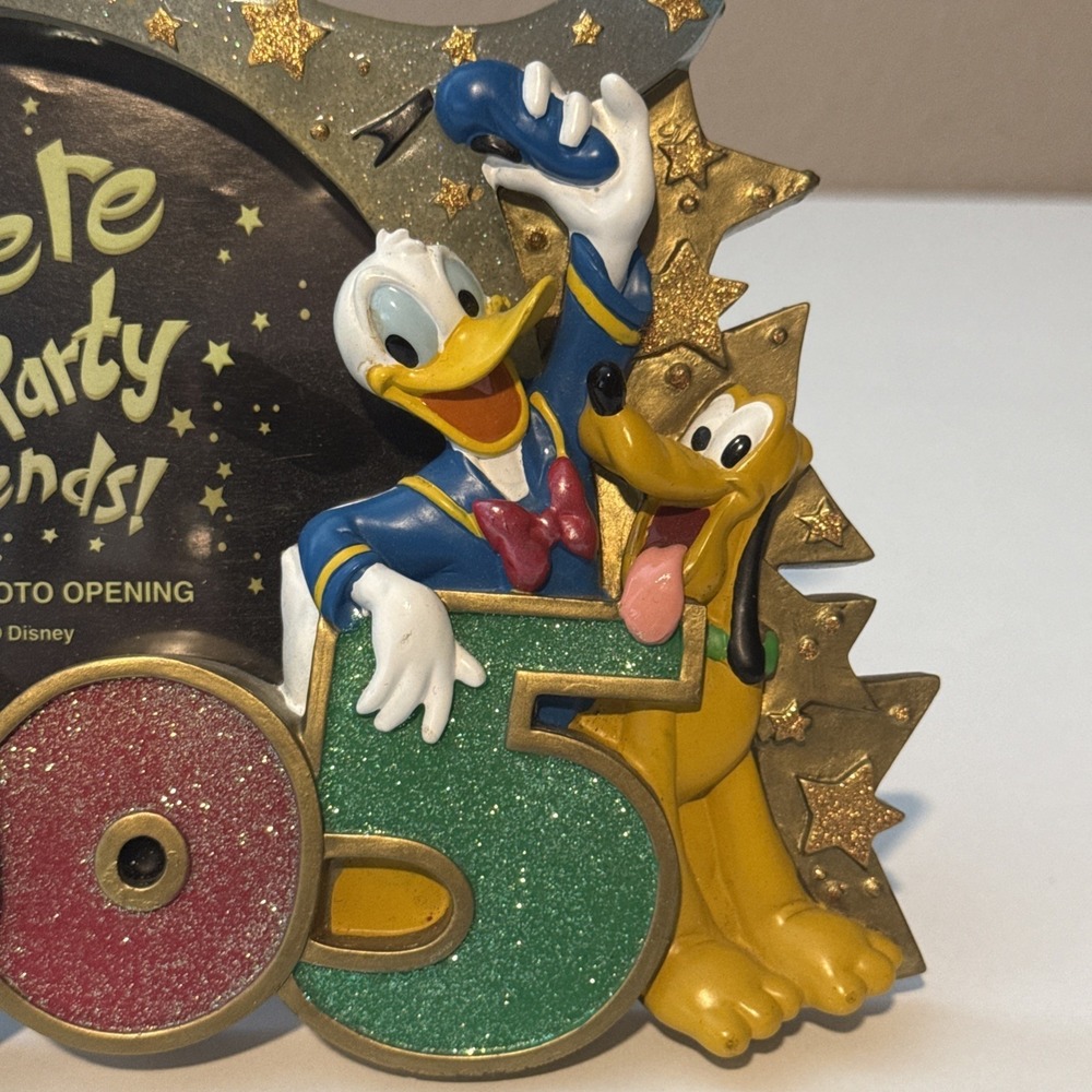DISNEY Theme Parks Walt Disney World 2005 Photo Frame 4x6 MICKEY & Friends‎ - Picture 5 of 6